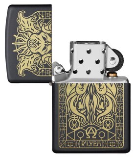 Foto 4 | Foto 4 | Mechero De Bolsillo Zippo Monster Design Negro Mate - Venta Internacional.