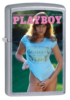 Foto 1 | Foto 1 | Funda De Playboy Personalizada Lighter Zippo, Junio De 1977, Street Chrome - Venta Internacional.