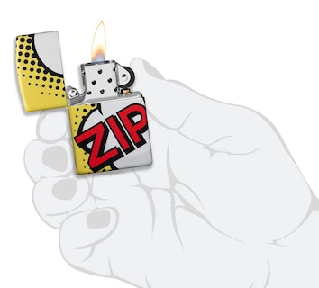 Foto 5 | Foto 5 | Mechero De Bolsillo Zippo 540, Diseño Pop Art - Venta Internacional.