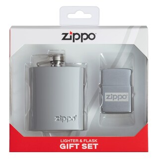 Foto 2 | Foto 2 | Set De Regalo Zippo Lighter & Flask - Venta Internacional.