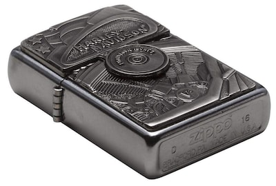 Foto 6 | Foto 6 | Emblema De Bandera Zippo Harley-davidson Motor Más Ligero Cromado - Venta Internacional.