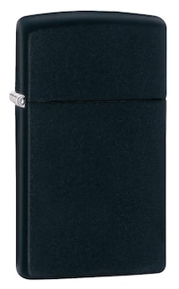 Foto 1 | Foto 1 | Mechero De Bolsillo Zippo Slim Negro Mate Resistente Al Viento - Venta Internacional.