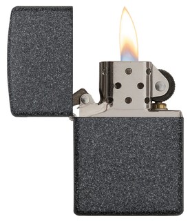 Foto 3 | Foto 3 | Mechero Zippo Classic Iron Stone Pocket Negro - Venta Internacional.