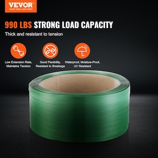 Foto 2 | Foto 2 | Rollo De Flejado De Poliéster Pet Vevor De 1000 Pies X 0,63 Cm - Venta Internacional.