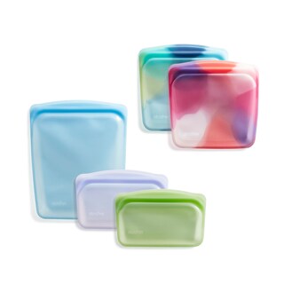 Foto 1 | Foto 1 | Bolsas Reutilizables Para Almacenar Alimentos Stasher Premium Silicone, Paquete De 5 - Venta Internacional.