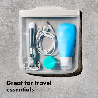Foto 3 | Foto 3 | Bolsa Reutilizable Oxo Good Grips De Silicona Para Galones (3,8 L) - Avena - Venta Internacional.