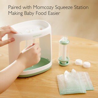 Foto 4 | Foto 4 | Bolsas Reutilizables De Comida Para Bebés Momcozy Para Niños Pequeños, 150 Ml, Paquete De 10 - Venta Internacional.