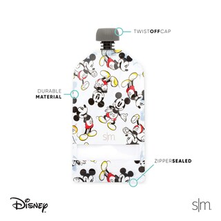 Foto 3 | Foto 3 | Bolsas Reutilizables De Comida Para Bebés Simple Modern Disney, 150 Ml, Paquete De 10 - Venta Internacional.