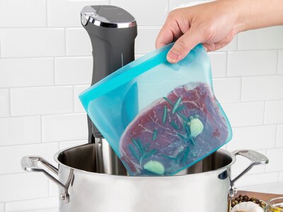 Foto 6 | Foto 6 | Bolsa Silicona Azul 710 Ml Prokeeper Progressive