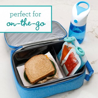 Foto 6 | Foto 6 | Bolsitas Comprimibles Reutilizables Infantino Para Comida Casera Para Bebés 100 Ml - Venta Internacional.