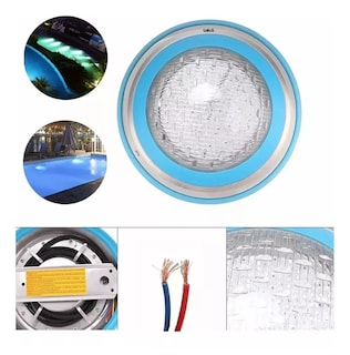 Foto 3 | Foto 3 | Luz Led Para Piscina 12v 24w Rgb Con Control Remoto Azul Plata