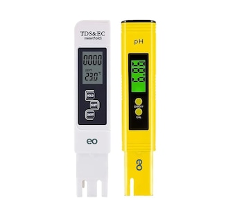 Foto 1 | Foto 1 | Medidor de PH Digital + Calibración de Polvo Eo Safe Imports Esi-979-1 Amarillo
