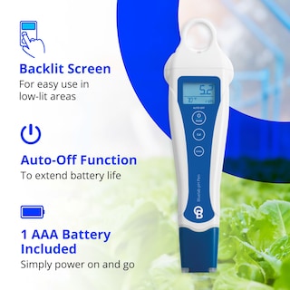 Foto 5 | Foto 5 | Pluma De Ph Bluelab Con Precisión De ± 0,1 Ph Con Sonda Duradera Y Resistente Al Agua - Venta Internacional.