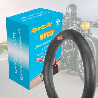 Foto 5 | Foto 5 | Cámara de Llanta para Motocicleta Nyco 3.00x18 Tr4 color Negro