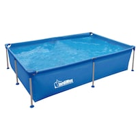 Alberca Jardimex mkz-albrec228azu color Azul Estructural Rectangular 228 X 159 X 42 CM 1290 L