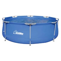 Alberca Jardimex mkz-albred305azu color Azul Estructural Redonda 304 CM Diámetro X 76 CM Altura