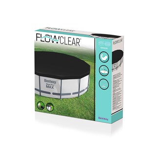 Foto 4 | Foto 4 | Cubierta Bestway 58038 color Negro Tapa para Alberca Circular 15 FT Plástico PVC Resistente