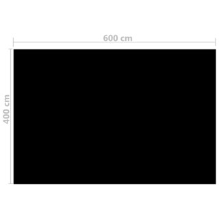 Foto 3 | Foto 3 | Película Solar Para Piscinas Vidaxl Negra Flotante Rectangular Pe - Venta Internacional.