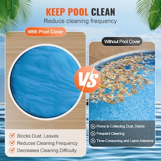 Foto 5 | Foto 5 | Cubierta Solar Para Piscina Vevor, Redonda, De 10 Pies, Para Enterrar Sobre El Suelo - Venta Internacional.