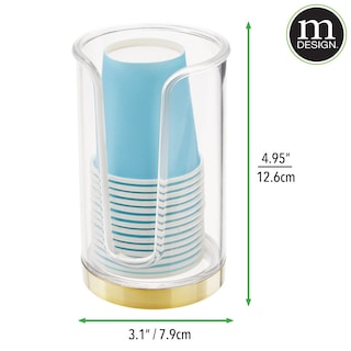 Foto 7 | Foto 7 | Dispensador De Vasos Mdesign Papel Desechable Colección Lumiere - Venta Internacional.