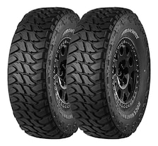 Paquete De 2 Llantas 235/85r16 Lt Fronway Rockhunter M/t 120q
