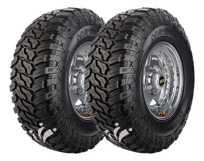 Foto 2 | Foto 2 | Paquete de 2 Llantas Maxtrek Mud Trac 121q 35x12.50r17 Lt