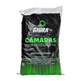 Foto 1 | Foto 1 | Cámaras Ghira para Llanta de Moto 110/90-16 TR4 20 Piezas