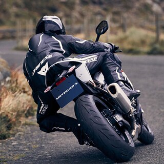 Foto 8 | Foto 8 | Set de Llantas para Moto Metzeler 110/70-17 150/70-17 Sportec color Negro