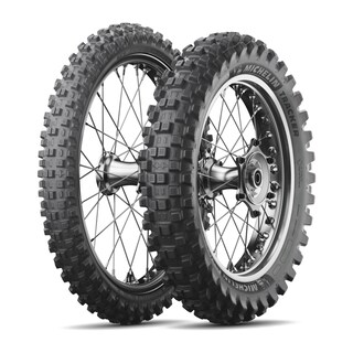 Foto 1 | Foto 1 | Llantas Michelin Tracker 120/90-18 + 90/90-21 Usan Cámara