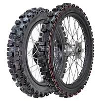 Llantas Montana M-1607 120/100-18 + 90/90-21 Usan Cámara