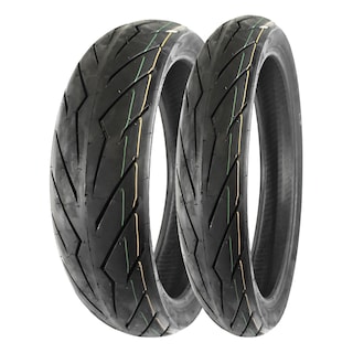 Foto 1 | Foto 1 | Llantas Sayto Pg97e 130/70-17 68p + 110/80-17 62p Sport Ns200 N250 Tornado Uso Sin Cámara