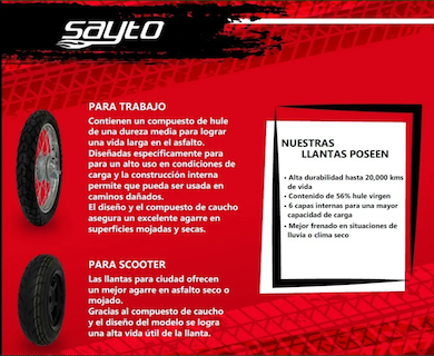 Foto 3 | Foto 3 | Llantas Sayto Ur835 3.50-18 62p + 90/90-18 57p Doble Proposito Uso Sin Cámara