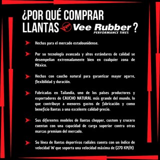 Foto 4 | Foto 4 | Llanta Vee Rubber Vrm-302r 140/75b17 67h Uso Sin Cámara