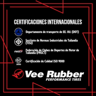 Foto 5 | Foto 5 | Llanta Vee Rubber Vrm-302r 140/75b17 67h Uso Sin Cámara