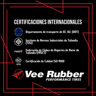 Foto 5 | Foto 5 | Llanta Vee Rubber Vrm-302r 130/90b15 66p Uso sin Cámara
