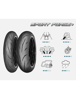 Foto 3 | Foto 3 | Llanta Mitas Trasera 140/70-17 Tl 66h Sport Force +
