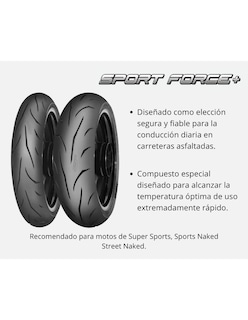 Foto 4 | Foto 4 | Llanta Mitas Trasera 140/70-17 Tl 66h Sport Force +
