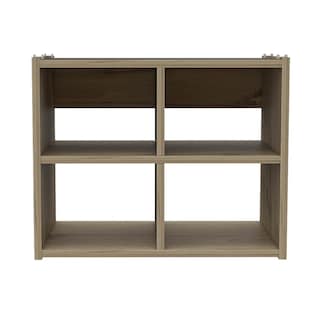 Foto 1 | Foto 1 | Zapatero Apilable Cordoba Cuatro Estantes color Duna Virtual Muebles