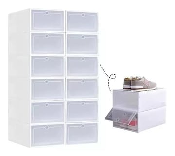 Foto 2 | Foto 2 | Combo De 10 Cajas Organizadora De Zapatos