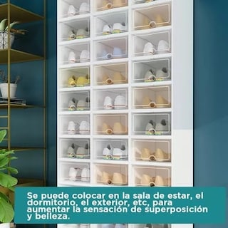 Foto 3 | Foto 3 | Combo De 10 Cajas Organizadora De Zapatos