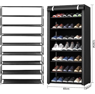 Foto 6 | Foto 6 | Zapatera De Closet Organizador Zapatos 7 Niveles Base Metal