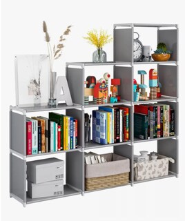 Foto 1 | Foto 1 | Estante De Almacenamiento Xtellarmultifuncional Librero Zapatero Color Gris