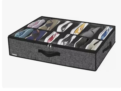 Foto 1 | Foto 1 | Zapatera Xtellar Plegable Bajo Cama Organizador 12 Pares Zapatos