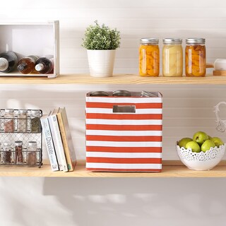 Foto 4 | Foto 4 | Cubo De Basura Dii Polyester Cube Collection 13x13x13 Cm Spice - Venta Internacional.