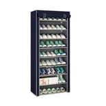 Zapatera Organizador Closet Repisa Armable Mueble Multiusos Azul