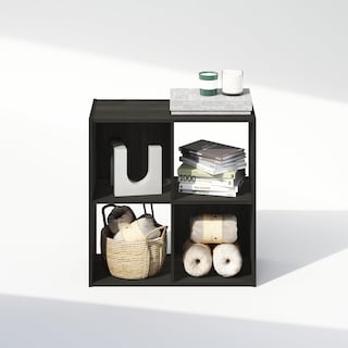 Foto 5 | Foto 5 | Armario De Almacenamiento Furinno Pelli, Estantería Para Libros, 4 Cubos - Venta Internacional.