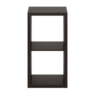 Foto 4 | Foto 4 | Organizador De Almacenamiento Furinno Cubicle Con Parte Trasera Abierta, 2 Cubos, Roble Oscuro - Venta Internacional.