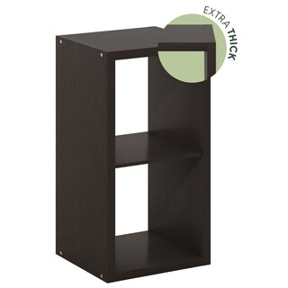 Foto 7 | Foto 7 | Organizador De Almacenamiento Furinno Cubicle Con Parte Trasera Abierta, 2 Cubos, Roble Oscuro - Venta Internacional.