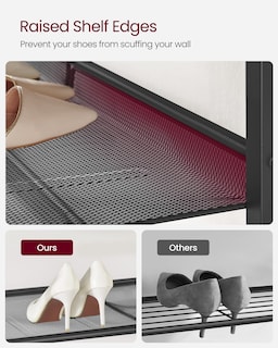 Foto 6 | Foto 6 | Organizador De 4 Niveles Para Zapatos Vasagle Con Estantes De Almacenamiento, 75 X 30 Unidades - Venta Internacional.