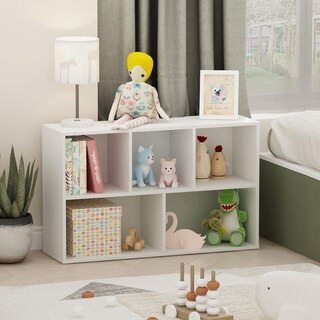 Foto 4 | Foto 4 | Estante Furinno Luder De 5 Cubos, Montaje Sin Herramientas, Color Blanco - Venta Internacional.